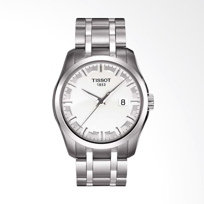jual tissot couturier jam tangan pria silver t035 410 jual tissot couturier jam tangan pria silver t035 410