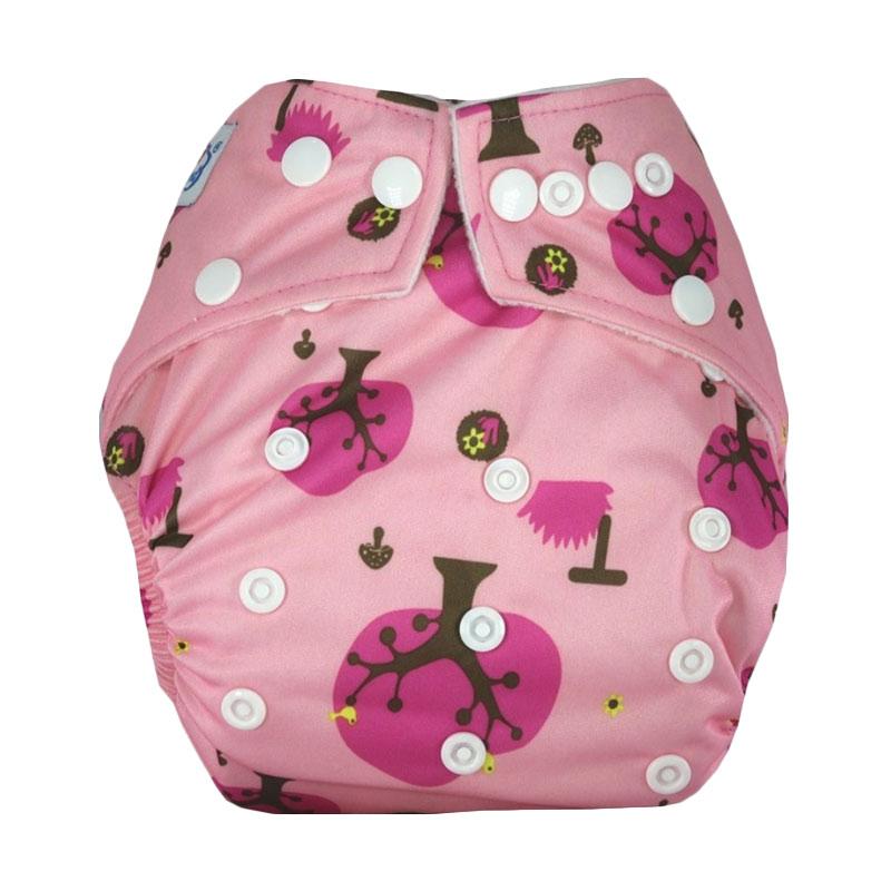 Jual Babyland Clodi Snap Microfiber Motif Girl Popok Kain