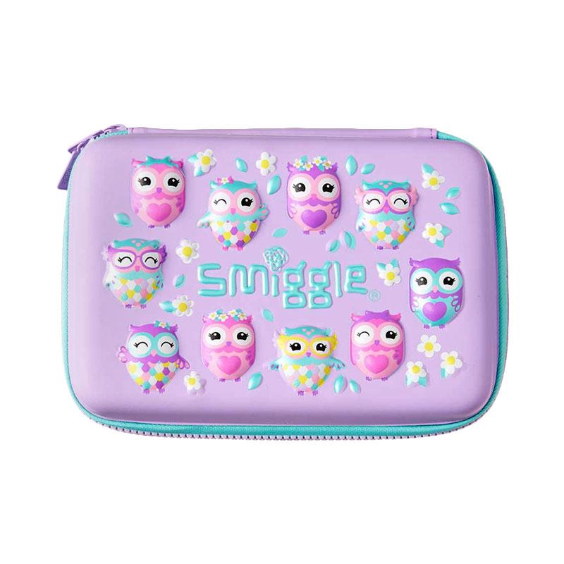 Jual Smiggle Hello Scented Hardtop Pencil Case - Purple