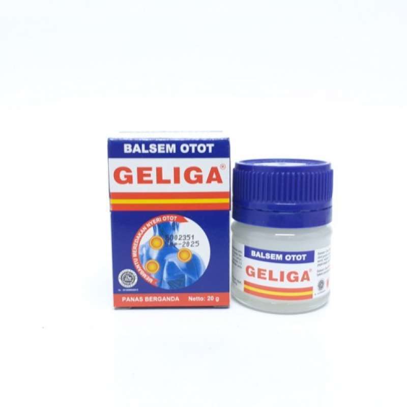 Jual Balsem Otot Geliga Cap Lang 20Gr satu pak di Seller Alkammart