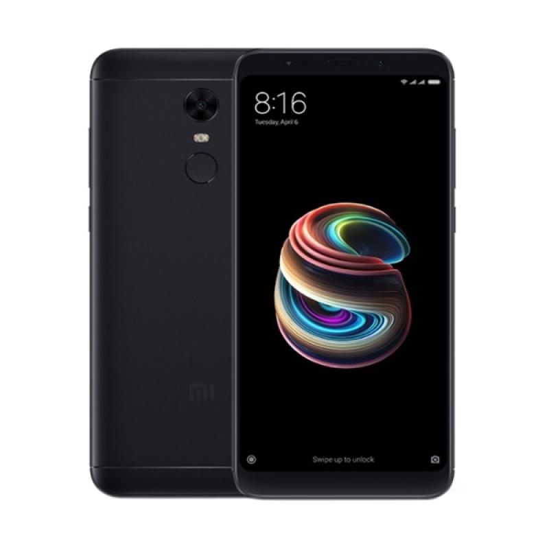 Promo Xiaomi Redmi 5 Plus Smartphone - Black [32GB/ 3GB] Diskon 2% di