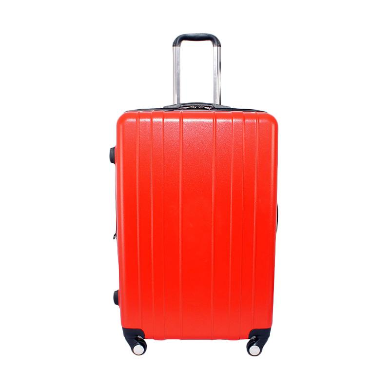 jual real polo 7716 hardcase fiber tas koper merah size jual real polo 7716 hardcase fiber tas koper merah size