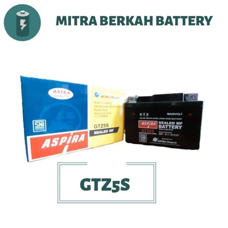 Jual Aspira Aki Kering Motor Fino Gtz5S Mf di Seller Mitra Berkah