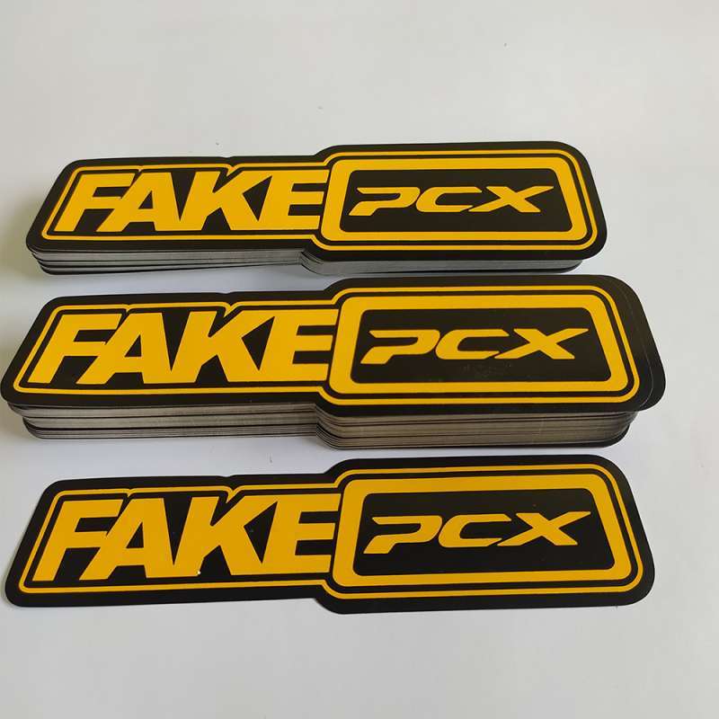 Jual stiker honda PCX / stiker fake pcx / cutting sticker motor