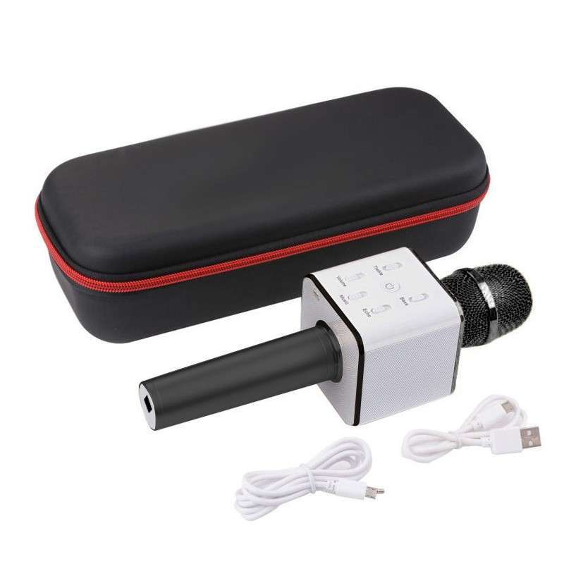 Jual Microphone Karaoke Tuxun Q7 Portable Wireless Mic Bluetooth