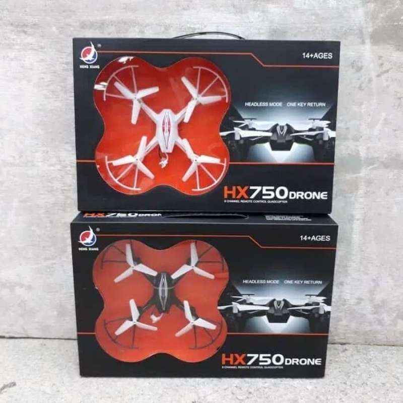 Jual Rc Drone Quapcopter Hx750 Helicopter Remote Control Mainan Anak di