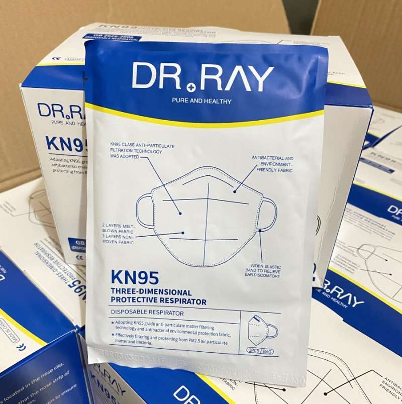 Promo Dr Ray Masker Kn95 Isi 20 Diskon 19% Di Seller Medical Pro ...