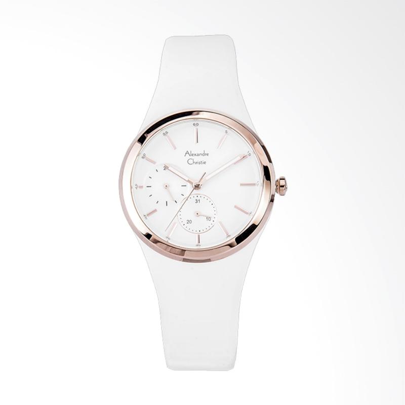 jual alexandre christie ac 2663 bf rrgsl white white rubber jam tangan wanita jual alexandre christie ac 2663 bf rrgsl white white rubber jam tangan wanita