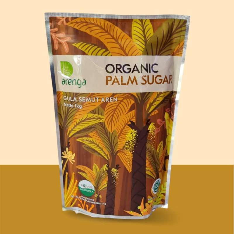 Jual Arenga palm sugar 1 kg gula semut aren kemasan di Seller Green Bites Tanjung Duren