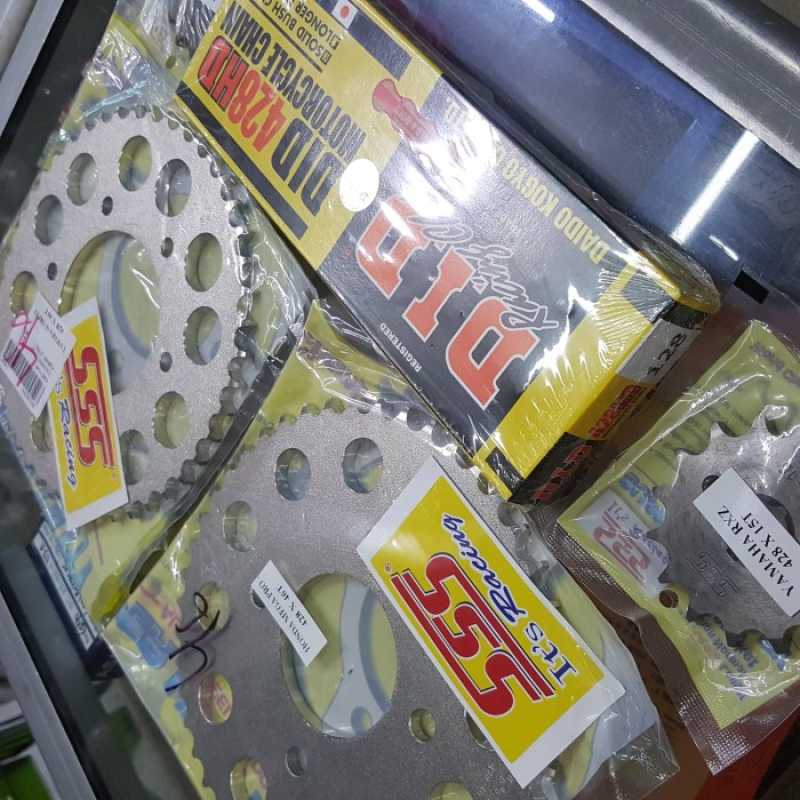 Jual Gear Set Gir SSS Rantai DID CB150R CS1 SONIC 125 VIX NVL FU Byson