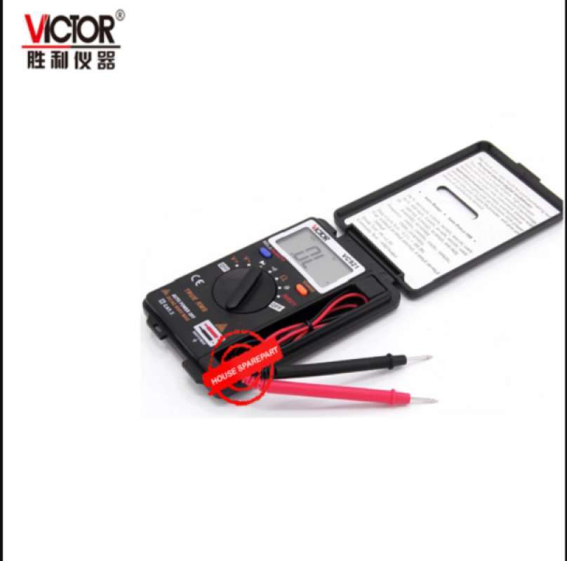 Jual AVOMETER DIGITAL VICTOR VC921 / MULTITESTER DIGITAL VC921 ORIGINAL ...