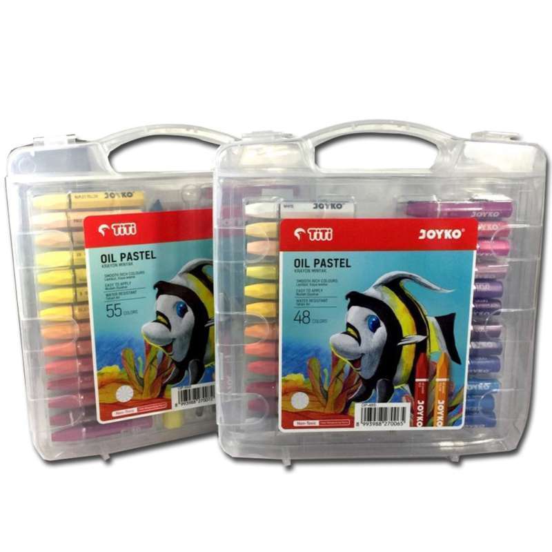 Promo BLOOMS Crayon Oil Pastel OP48S Joyko 48 Colour Krayon Minyak