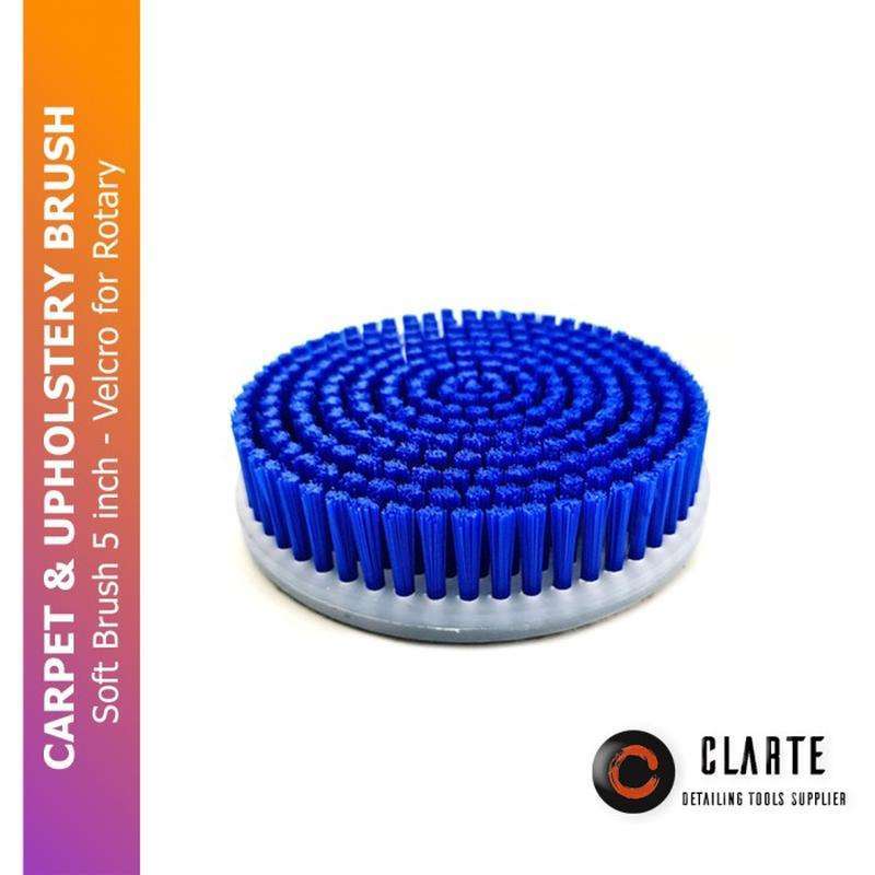 Jual Clarte Carpet Interior Cleaning Brush Velcro [5 Inch] Sikat