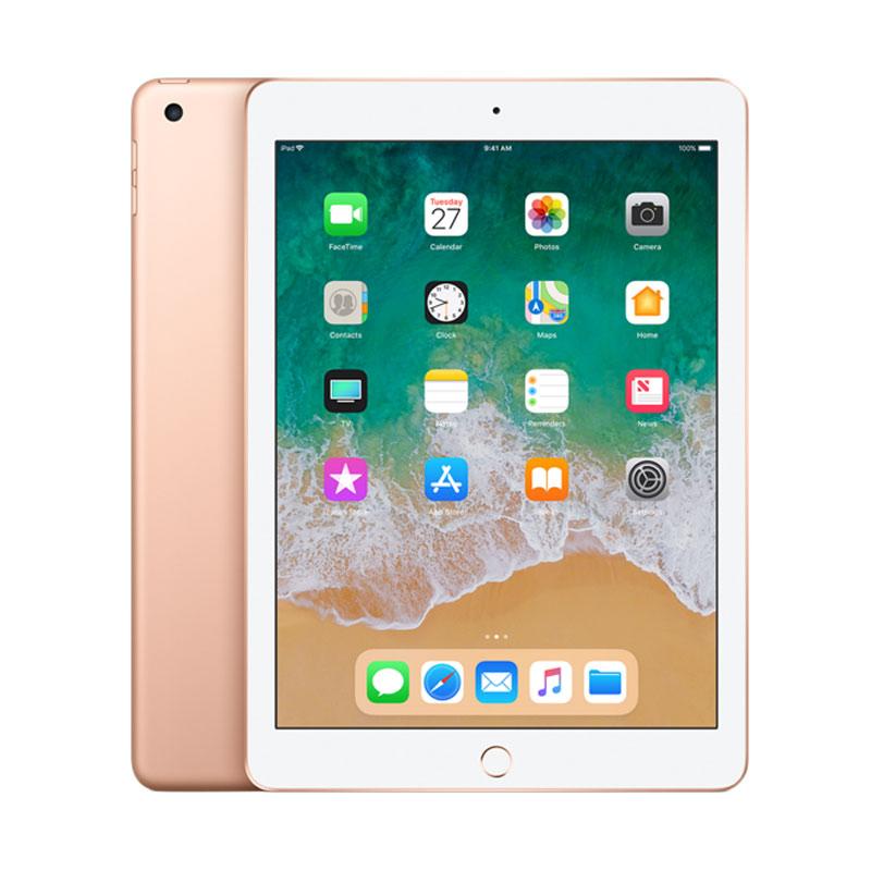 Jual Apple New Ipad 6 2018 Tablet - Gold [32 GB/ 9.7 inch]WIFI ONLY di