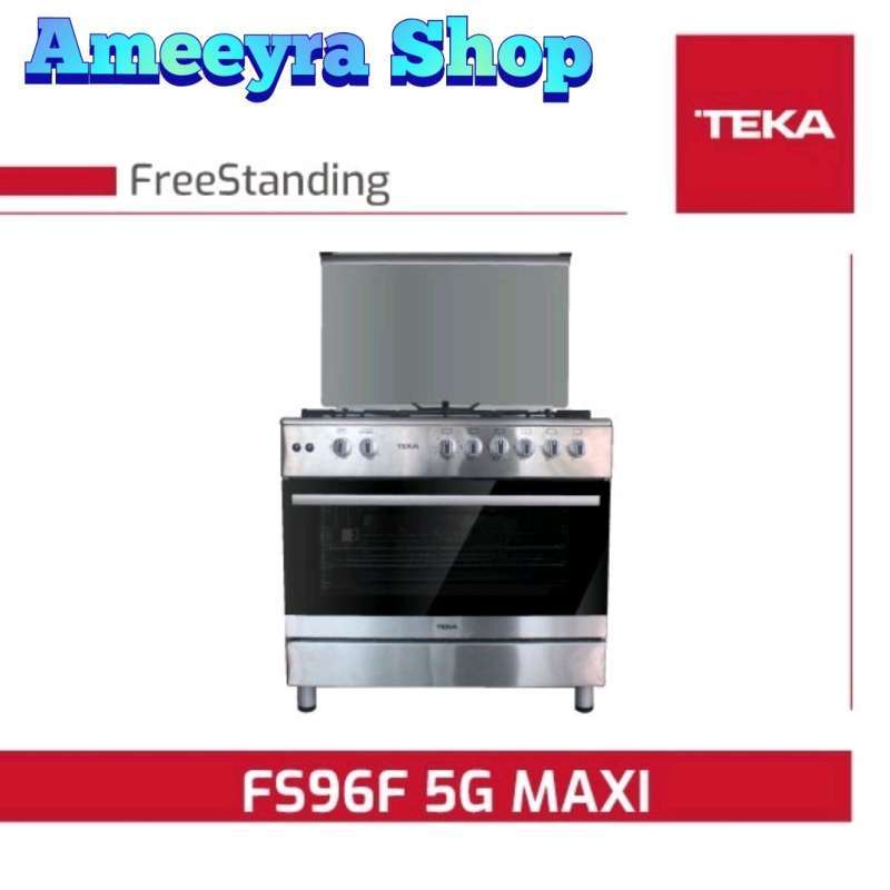 Jual Teka Freestanding Cooker Fs96fb 5g Maxi Oven 90cm Free Ongkir Area