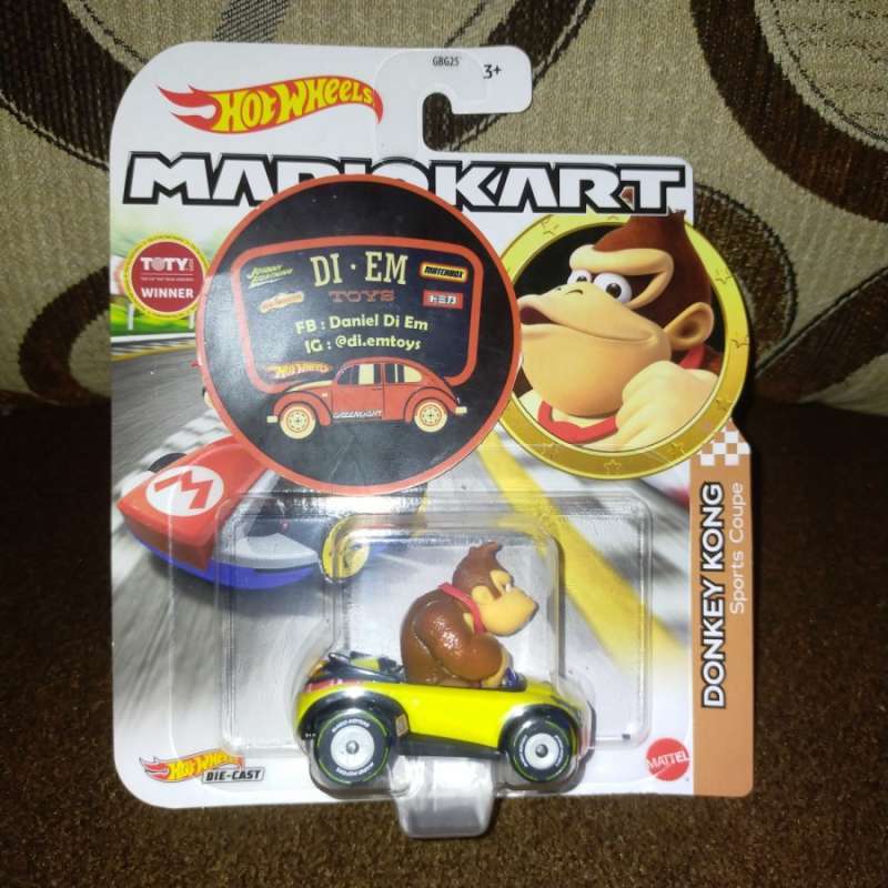 Jual Hotwheels Mario Kart Donkey Kong Sports Coupe di Seller Di Em Toys
