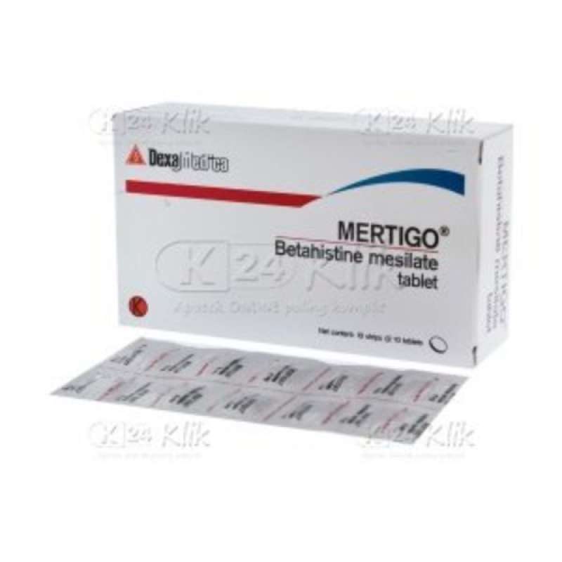 Jual Dexa Medica Mertigo Tablet Obat Kesehatan [6 Mg/ 10 Tablet-strip
