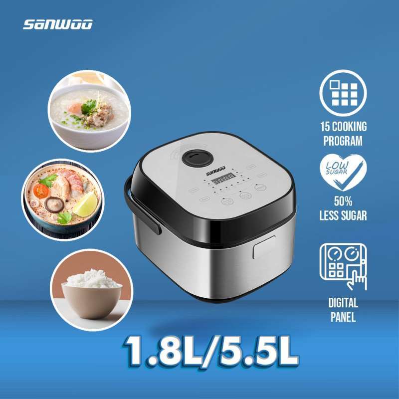 Jual Sanwoo Multifunction Low Sugar Rice Cooker di Seller Sanwoo Electronics Official Store