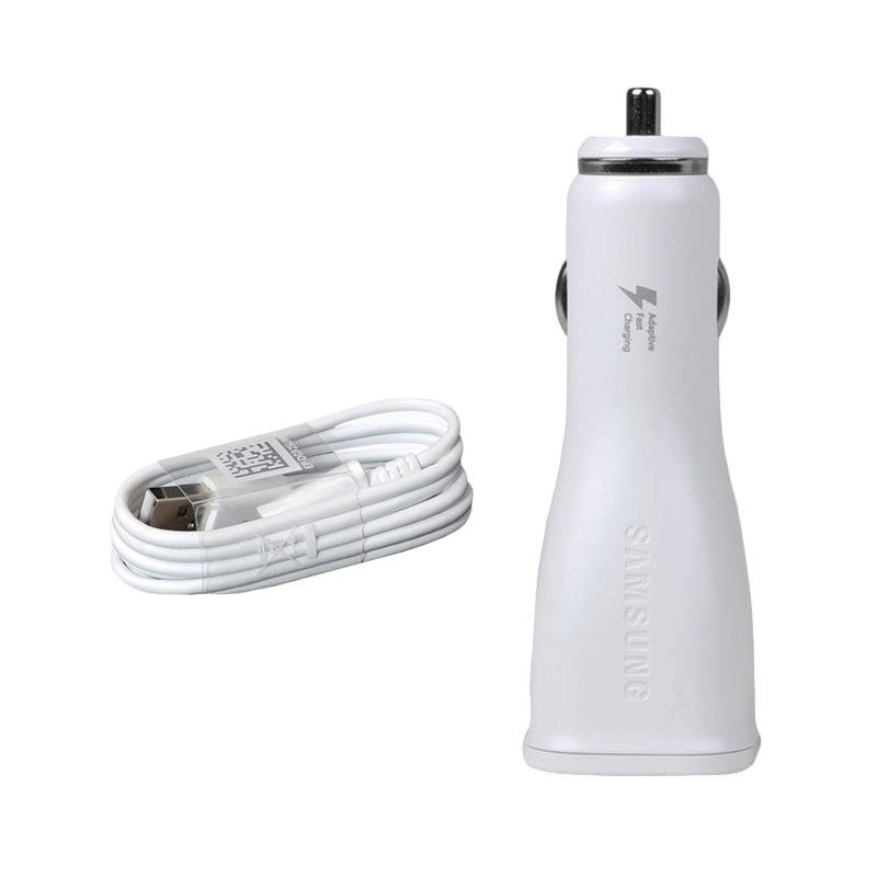 Samsung Charger Mobil 15w Kabel Microusb Putih - Wiring 