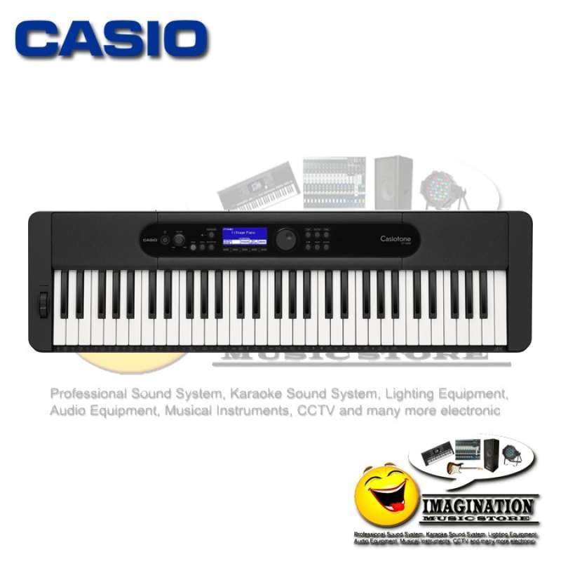 Jual Casio CTS400 61key UltraPortable Arranger Keyboard Black di