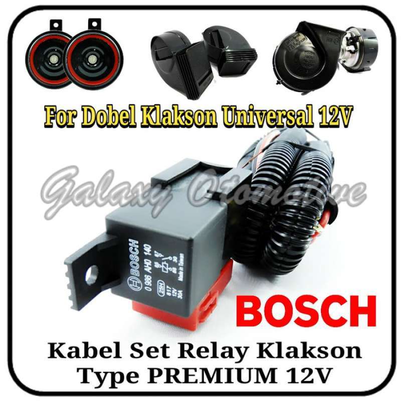 Jual Kabel Relay Set untuk KLAKSON relay By HELLA BOSCH Original