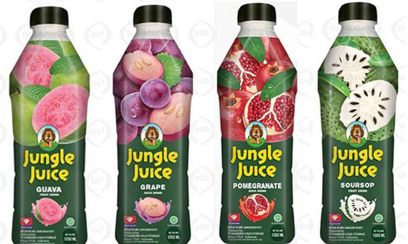 Jual Jungle Juice 1liter soursop guava grape sirsak delima jambu anggur