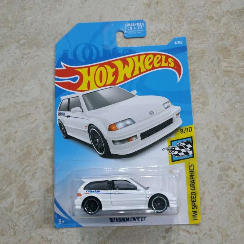 Jual Hotwheels 90 Honda Civic EF Greddy Antik Keren Murmer rare