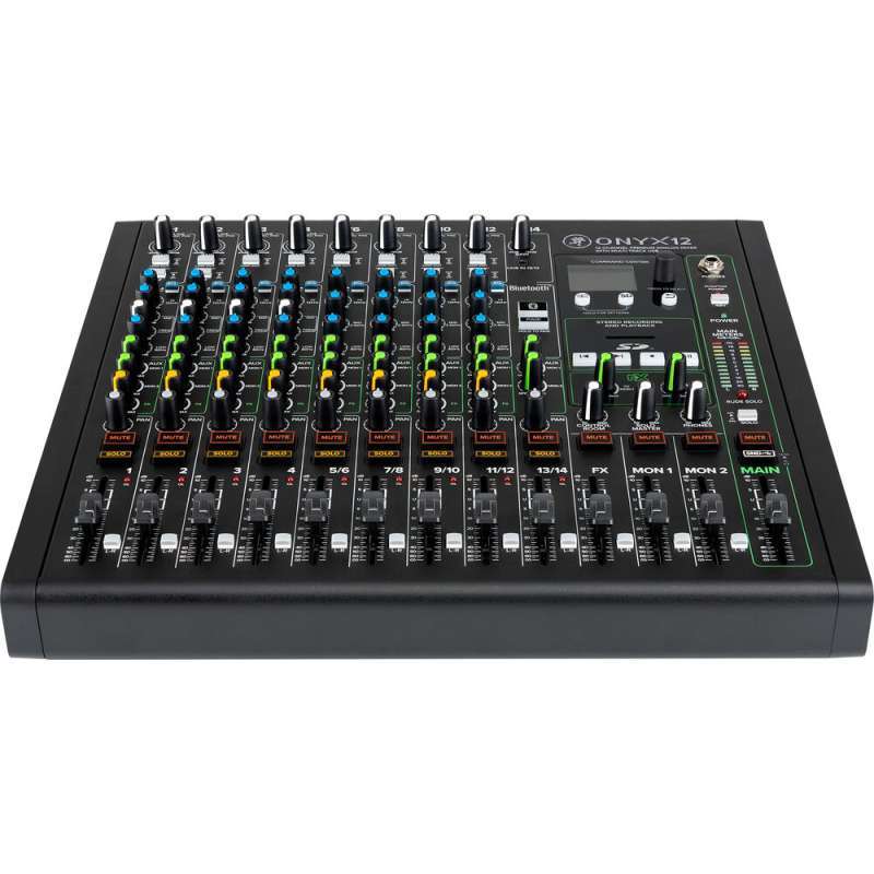 Jual Mackie Onyx 12 Mixer USB Multitrack Recording Audio Interface di
