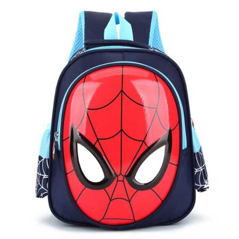 Jual KAFVNIE Tas Ransel Sekolah Anak Backpack Model Spiderman - 1801