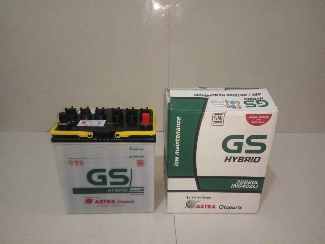 Promo AKI MOBIL DAIHATSU AYLA GS ASTRA HYBRID BASAH NS40ZL 12V 35AH