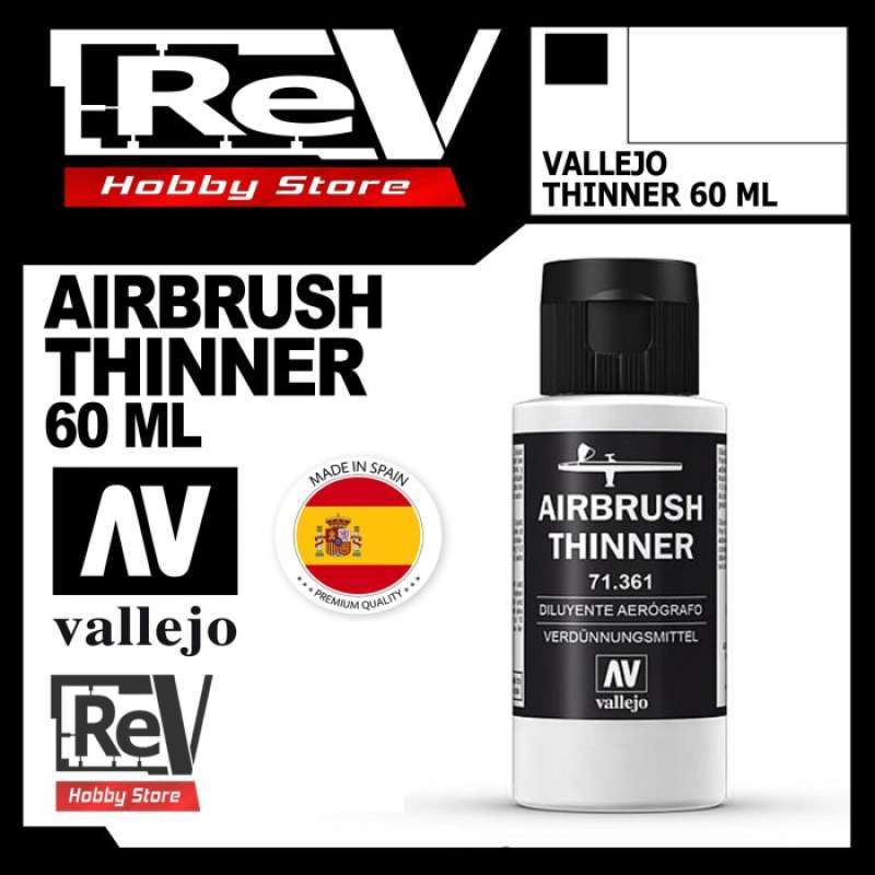 Jual VALLEJO AIRBRUSH THINNER THINER ACRYLIC 60ML MODEL KIT DIORAMA