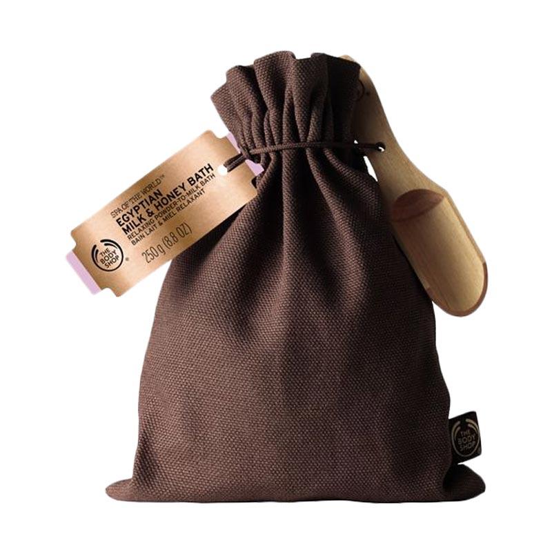 Jual The Body Shop Spa Of The World Bath Pwdr Egyptian Milk Hon Produk Spa [250 G] Di Seller