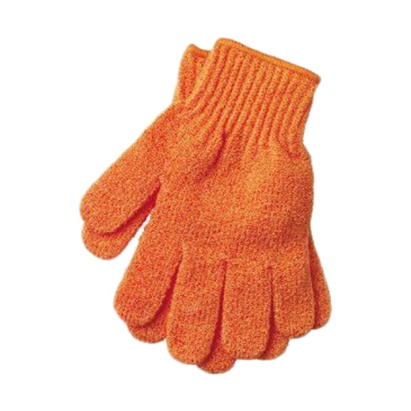 Jual The Body Shop Bath Gloves with Loop Burnt Orange di Seller DUNIA