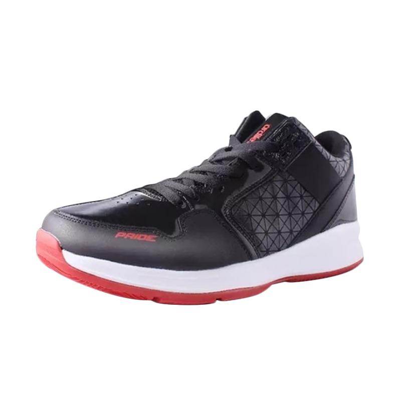 Jual Ardiles Men Pride Sepatu Basket Pria - Black Red di Seller INDO