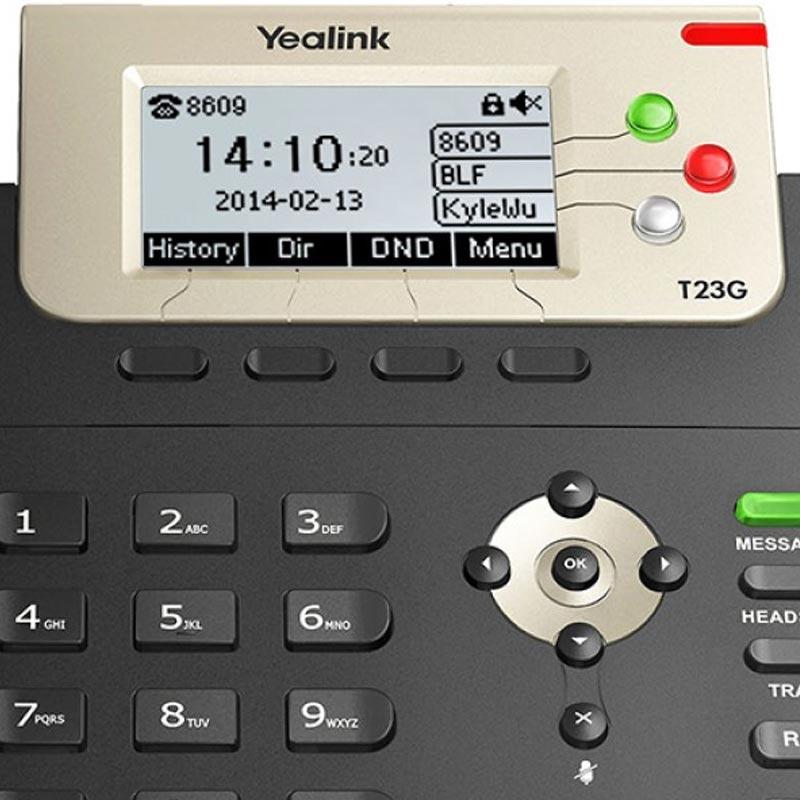 T23g Promo Yealink Sip-t23g Enterprise Level Ip-phone Telepon Diskon 18% Di ...