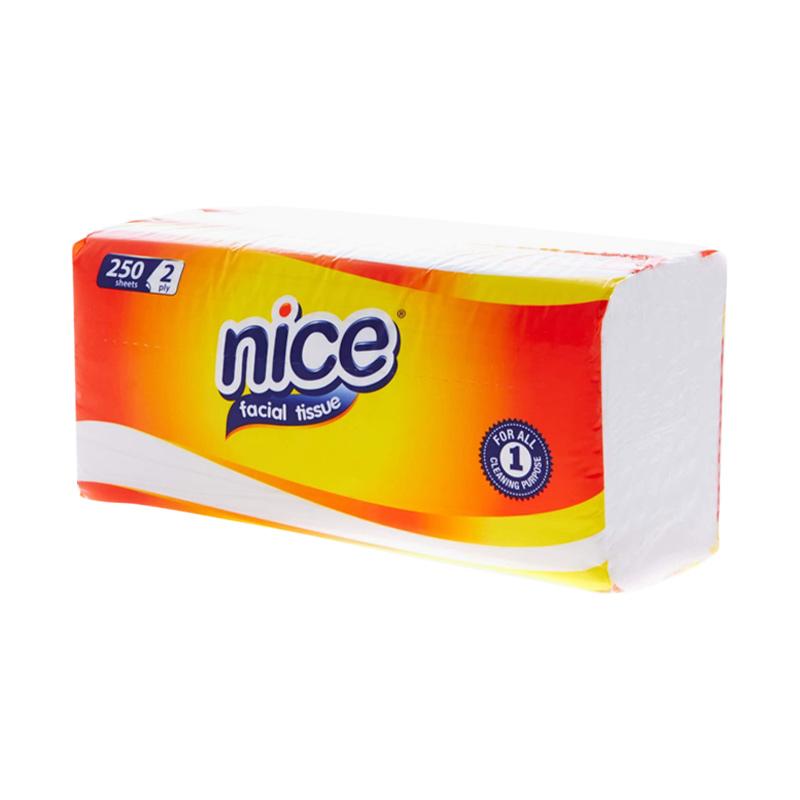 Jual Nice Facial Tissue [250 Sheets/ Soft Pack] Online November 2020
