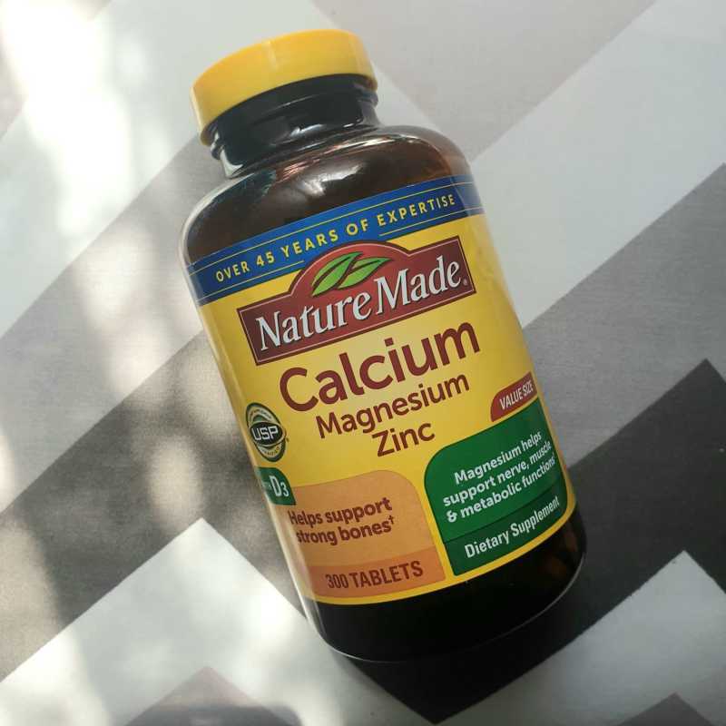 Jual Nature Made Calcium, Magnesium Oxide, Zinc with Vitamin D3 300 Tablets di Seller Jastip USA