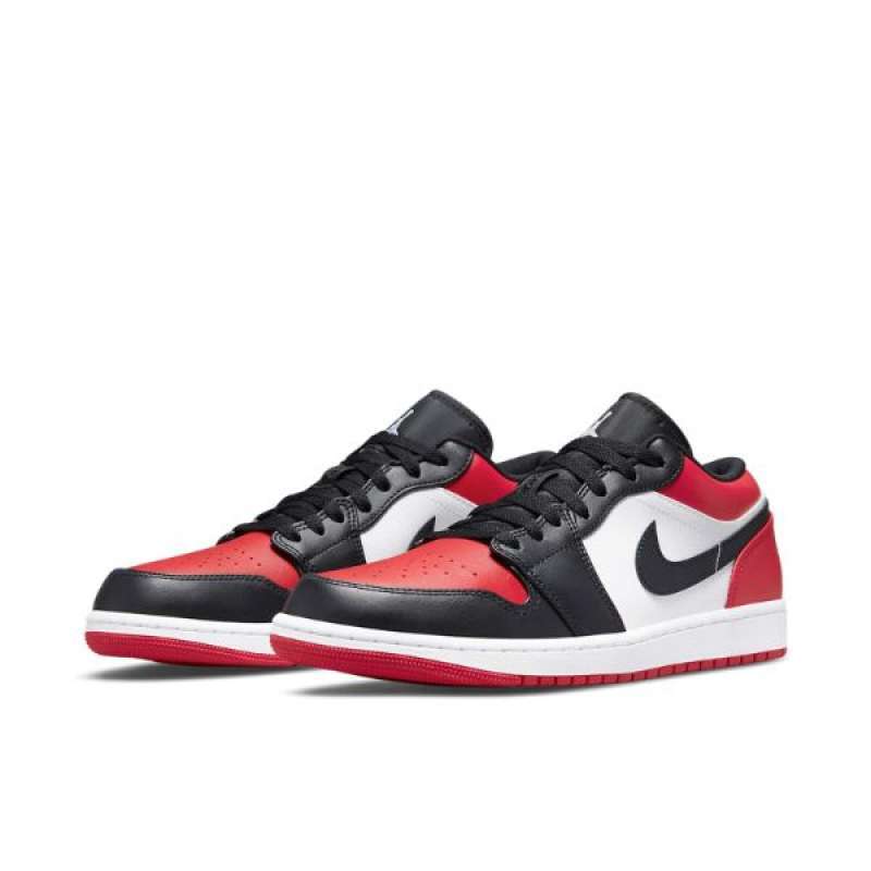 Jual Nike Air Jordan 1 Low Bred Toe (gs) 3.5 Di Seller