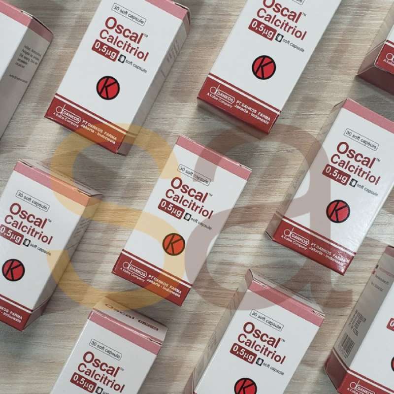 Jual oscal calcitriol 0 5 mg 30 kapsul di seller saif shop kota