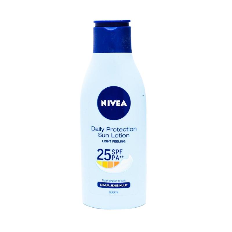 Jual Nivea Daily Protection Sun Lotion SPF25 [100 mL] di Seller