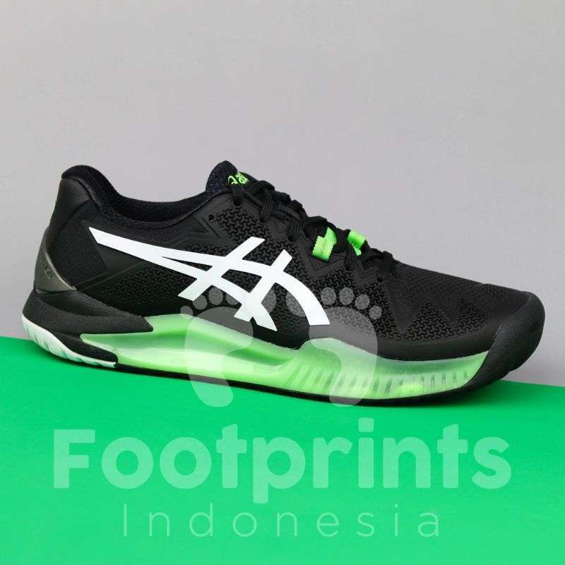 Jual Footprints Indonesia Sepatu Tenis Asics Gel Resolution 8 Black
