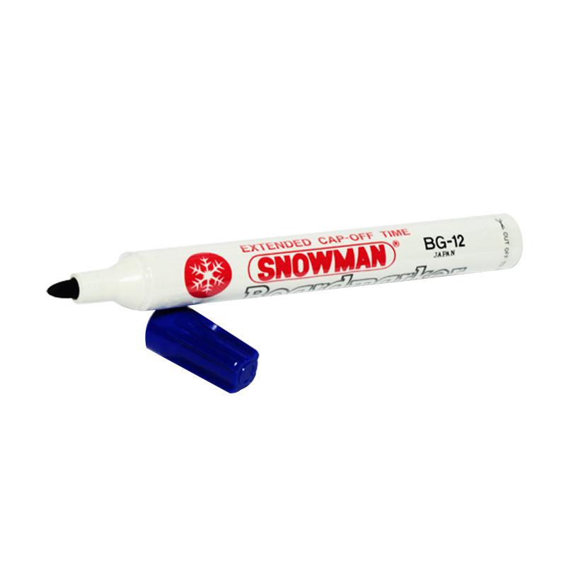 White marker snowman clearance