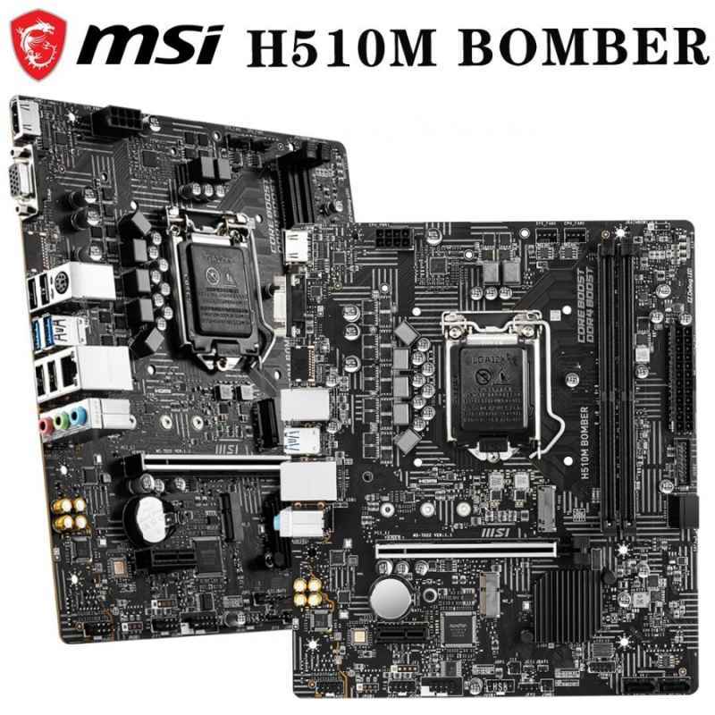 Jual MSI H510M BOMBER Intel Motherboard LGA1200 di Seller Surya Mitra