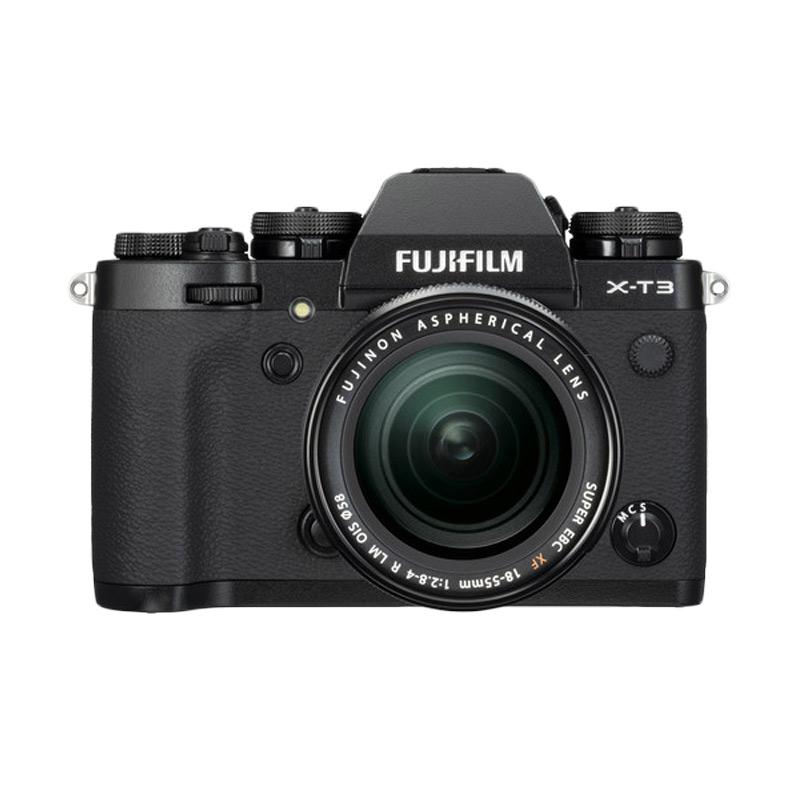 Jual Fujifilm XT3 Kit 1855mm Lens Kamera Mirrorless Black di Seller