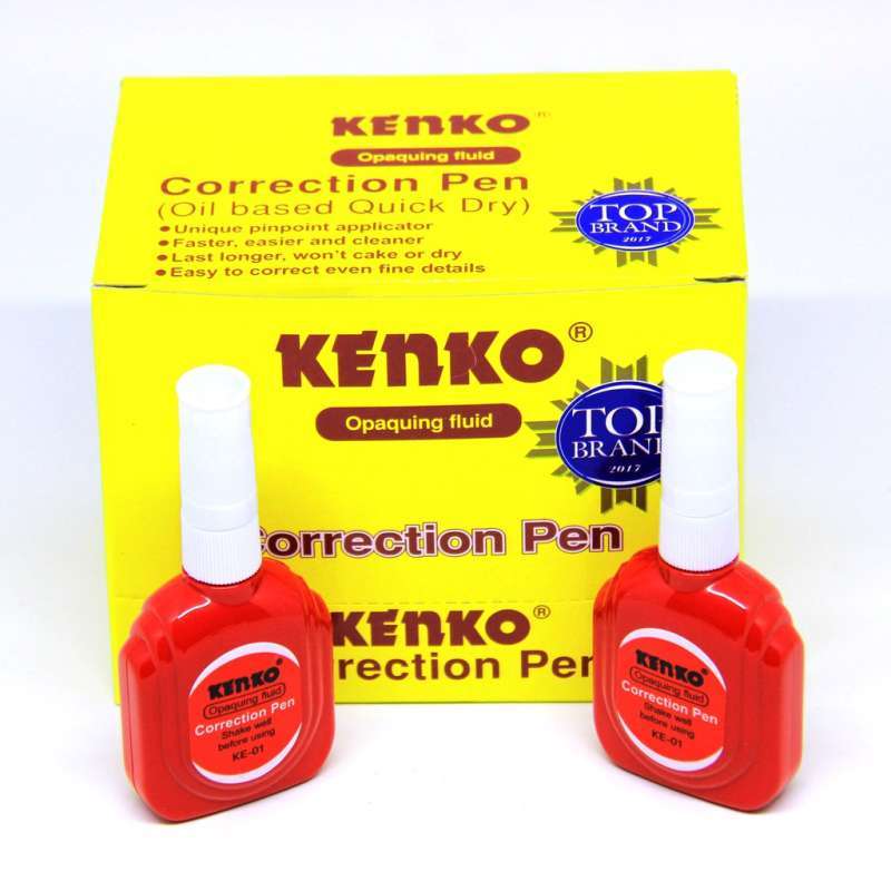 Jual Sos Tipex Kenko Ke01 / Correction Pen / Tipex Cair / Correction