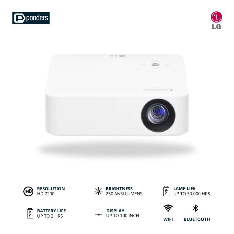 Jual LG PH30N Projector Mini Beam HD (1280 x 720) 250 ANSI Lumens