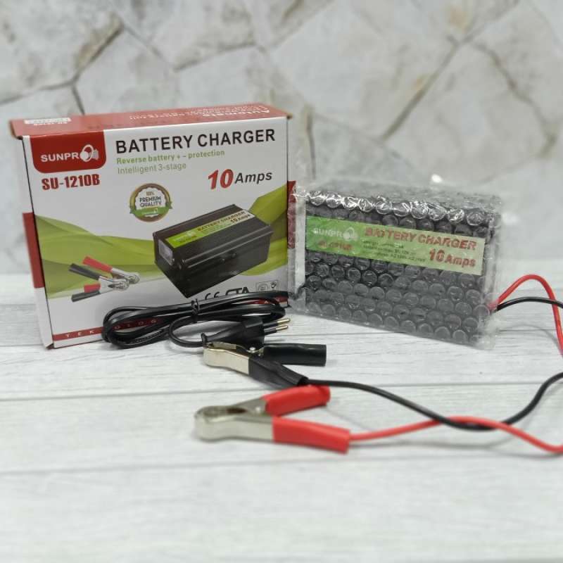 Jual Battery Charger Sunpro SU-1210B / Cas Aki SU 1210B Casan Aki