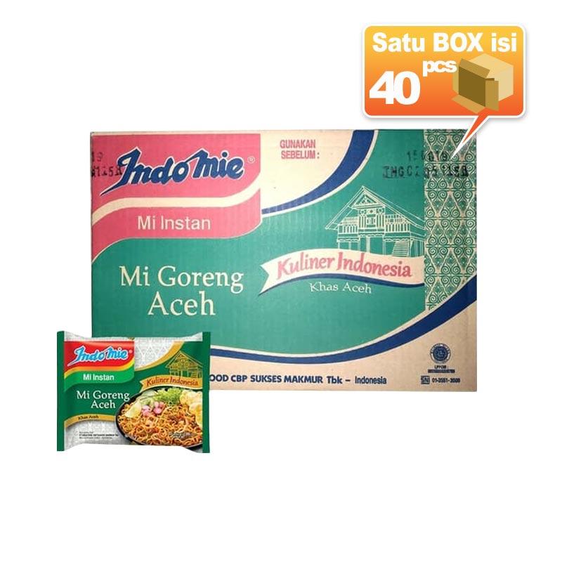 Jual Indomie Mie Goreng Aceh Mie Instan [1 Dus/ 40 Pcs] di Seller Yuna