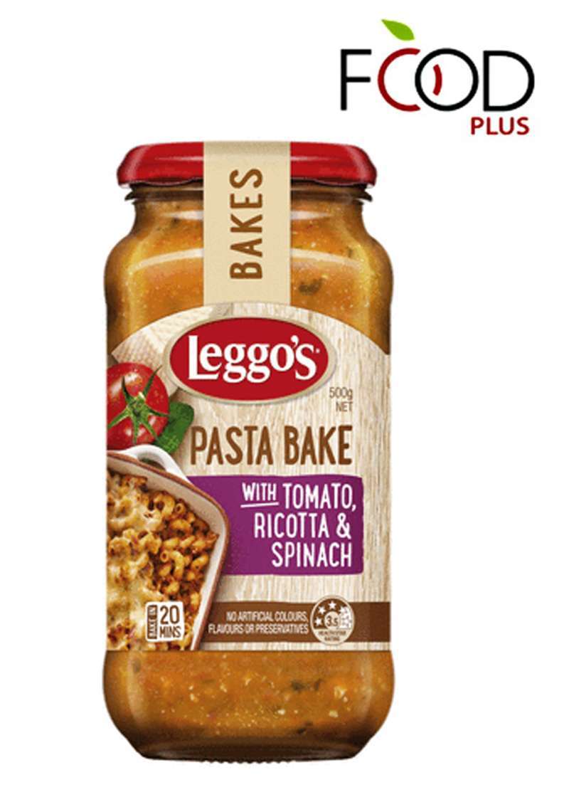 Jual Leggos Pasta Bake with Tomato, Ricotta & Spinach 500 gr di Seller