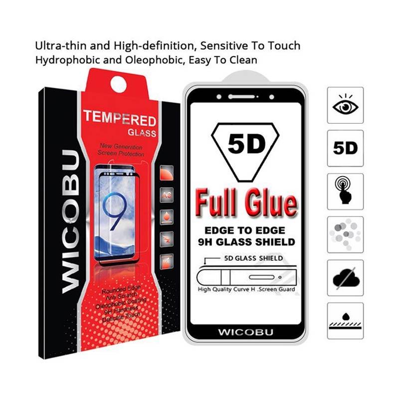 Jual Wicobu Full Glue Tempered Glass Screen Protector for